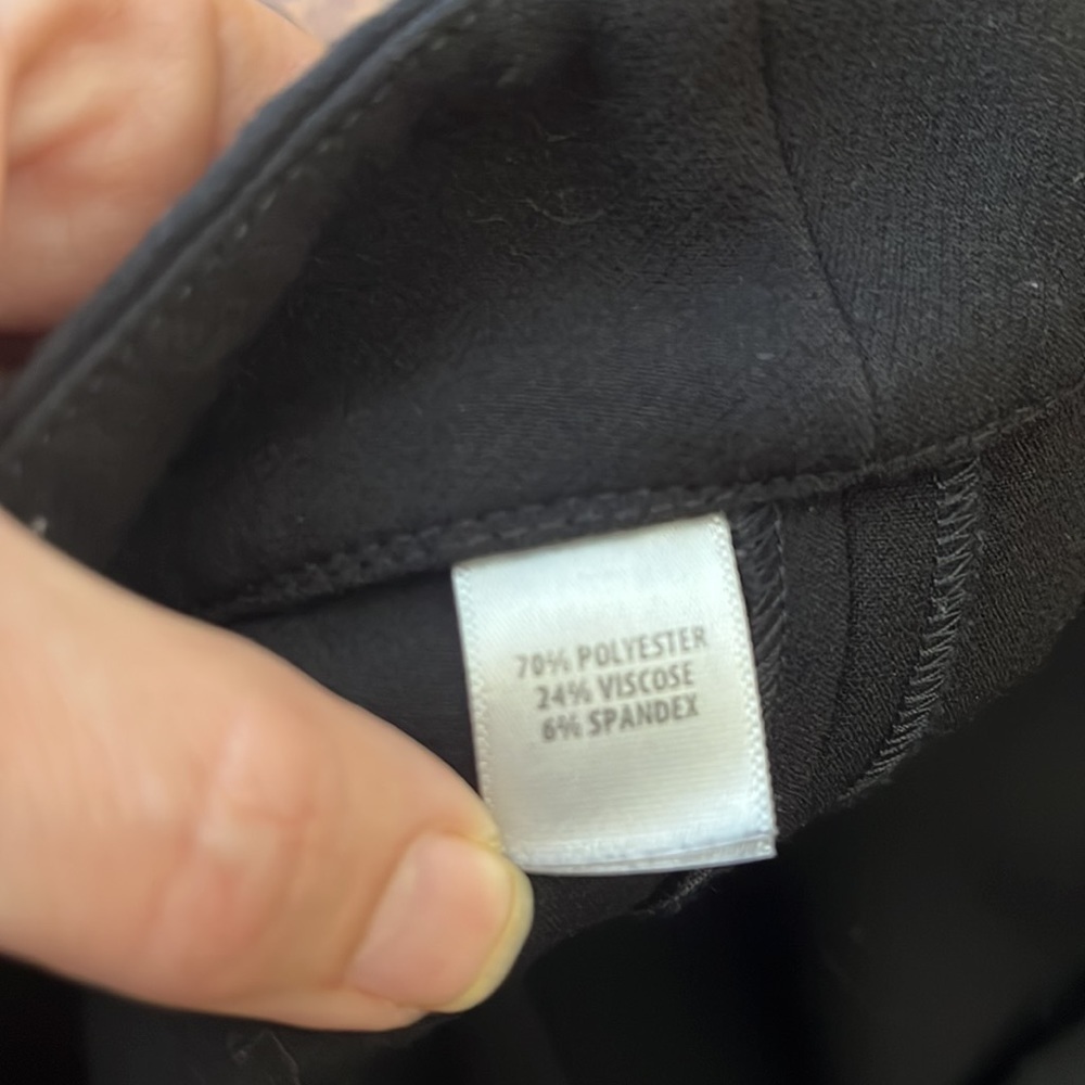 St John Black Pant Size 8 - Picture 13 of 13